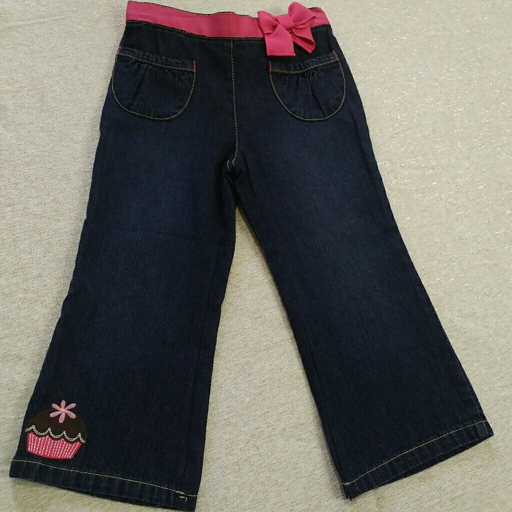 Gymboree Girls Cupcake Jeans Size 2T